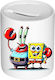Παιδικός Κουμπαράς Λευκός Spongebob