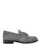Suede Herren Mokassins in Grau Farbe