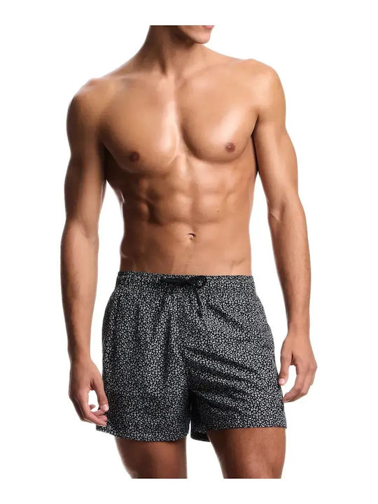 Emporio Armani Costum de Baie Bermude Bărbătesc Negru-Alb cu Model Emporio Armani Costum de Baie Bermude Bărbătesc Negru-Alb cu Model