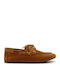 Δερμάτινα Γυναικεία Boat Shoes σε Ταμπά Χρώμα