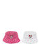 Kinderhut Eimer Stoff S Rosa