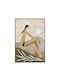 Elysia Decorative Painting 80x120x4cm Canvas Multicolor Wood 035047