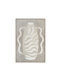 Wheat Decorative Painting Frame 80x120x4cm Canvas Beige White Ps 034667
