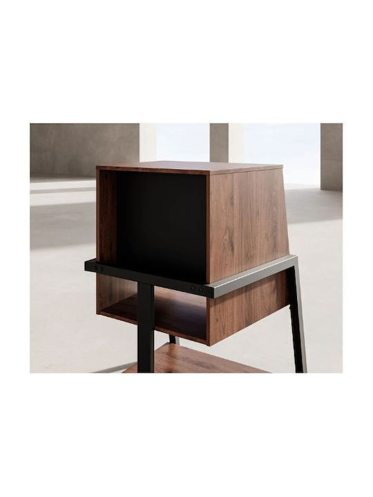 Hallway Furniture Walnut 57.9x54.6x77.8cm
