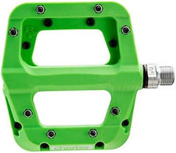 Race Face Bicycle Pedals Flat Green