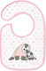 Babyono Fabric Bib with Hook & Loop Fastener Pi...