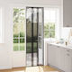 vidaXL Mosquito Net Door with Velcro Pleated Po...