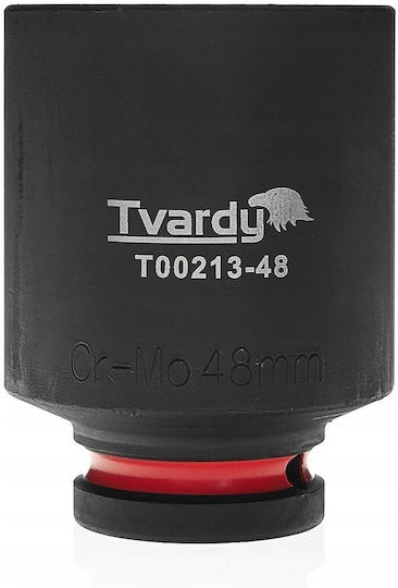 Tvardy Καρυδάκι Αέρος Μακρύ με Καρέ Υποδοχής 3/4" Διάμετρος 48mm