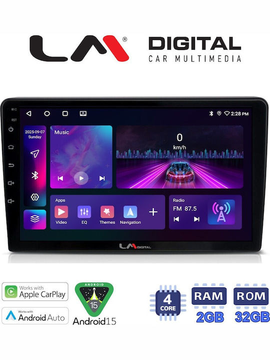LM Digital Car Audio System for Alfa Romeo Giulietta 2014 Bluetooth USB Wi-Fi GPS Apple CarPlay Android Auto