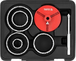 Yato Комплект Боркорони за Сухо Рязане от 7 mm до 83 mm Yato Комплект Боркорони за Сухо Рязане от 7 mm до 83 mm