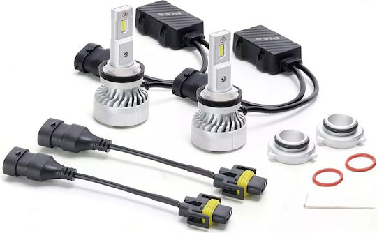 PIAA Λάμπα Αυτοκινήτου & Μοτοσυκλέτας H11 / H8 / H9 / H16 LED 6000K Ψυχρό Λευκό 12V 45W