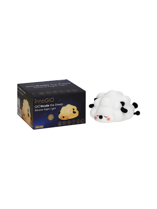 Innogio Lampă de Noapte din Silicon Gio Woolie Sheep