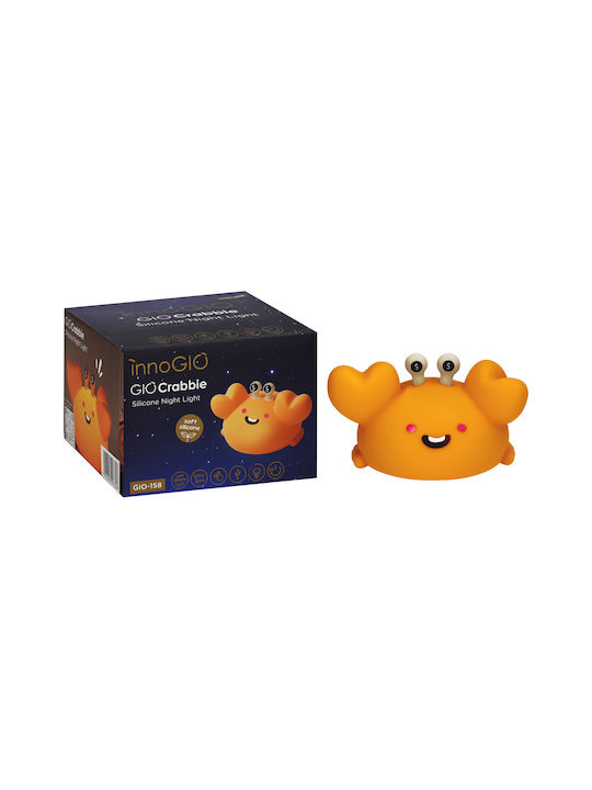 Innogio Lampă de Noapte din Silicon Gio Crabbie