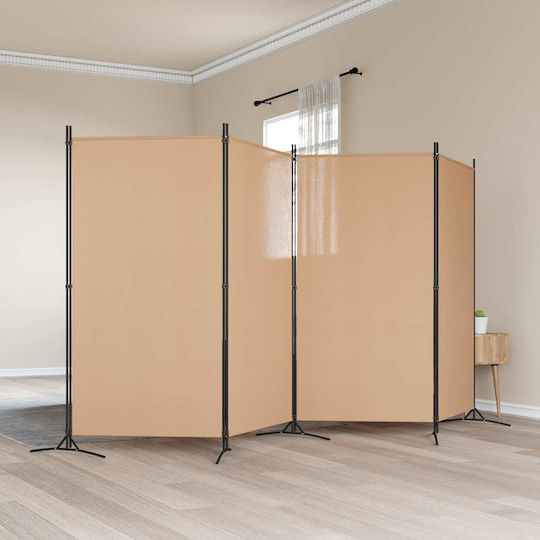 vidaXL Raumteiler Stoff 346x180cm