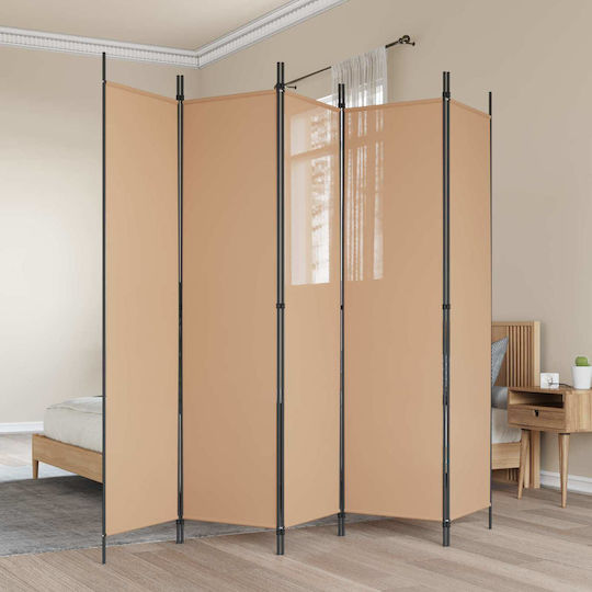 vidaXL Διακοσμητικό Παραβάν Υφασμάτινο 250x200cm