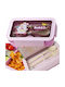 Mittagsboxen Lunch Box 1.1l Hxd6627 Lila Mit Trennwänden & Besteck – Ideal Für Schule Arbeit Oder Reise