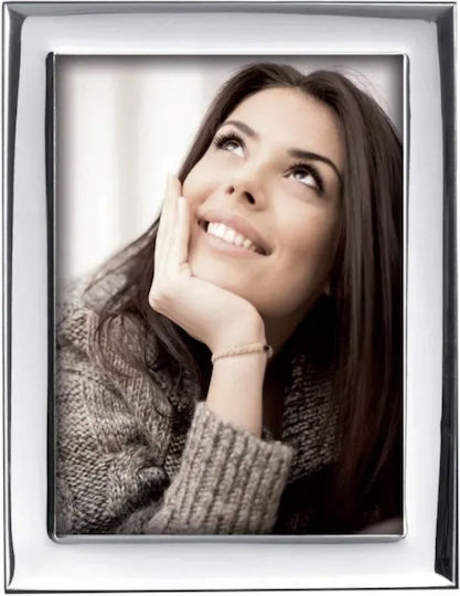 Prince Silvero Silver Photo Frame with Silver Frame