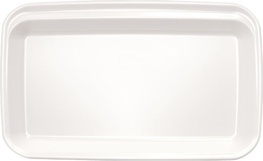 Bormioli Rocco Platou de Servire din Sticlă Alb Buffet-GN-1/4