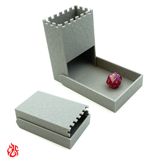 Dice Tower Αναδιπλούμενο Ρίψη Ζαριών Rpg Dungeons & Dragons Pathfinder Wargames