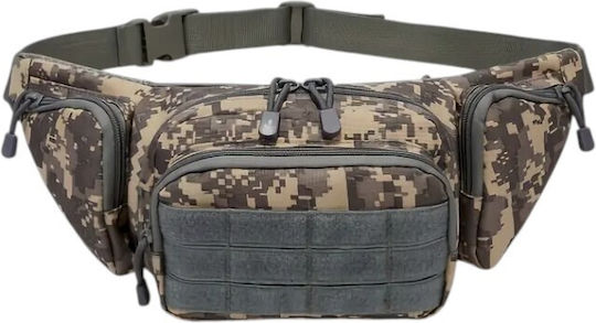 Military Waist Bag Gray