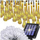 Verk Group Lustră Solară Ghirlandă cu Fotocelulă