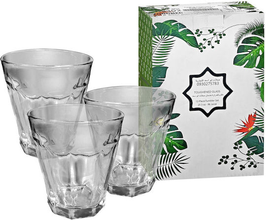Wine Glasses Set=12pcs 7x6cm 90ml Homie 1002034