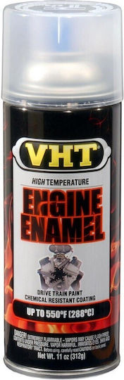 VHT VHT Hochtemperatur-Sprühfarbe mit Glänzendem Effekt Transparent Clear Gloss 400ml