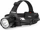 Andowl Rechargeable LED Head Flashlight with Maximum Brightness 1000lm