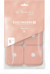 Set 12 Electrodes Compatible Bluetens Classic 2 Reusable Size S Pink