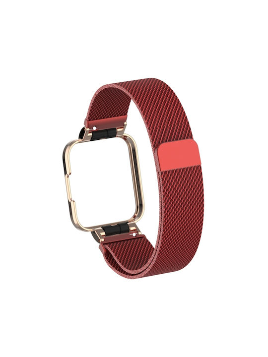 Strap Stainless Steel Red (Redmi Watch 2 Lite)