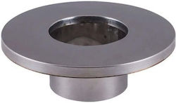 Edelstahl Steckdose Ø80mm Kamininox