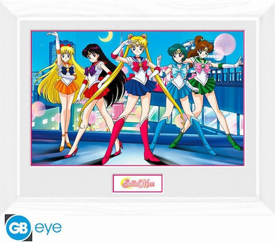 Sailor Moon 5 Sailor Warriors Αφίσα Κάδρο 31x41cm