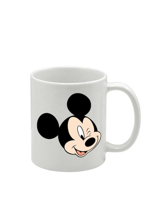 Λευκή Κούπα Mickey Mouse