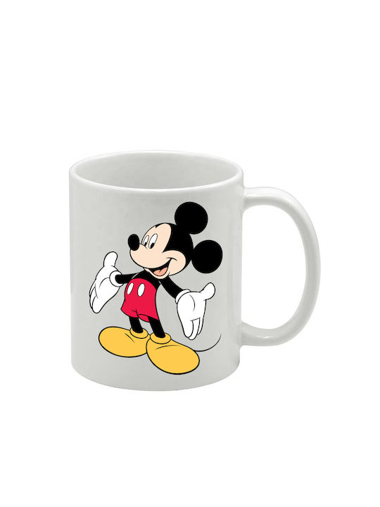 Λευκή Κούπα Mickey Mouse