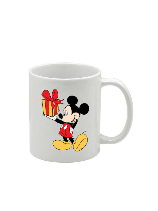 Λευκή Κούπα Mickey Mouse