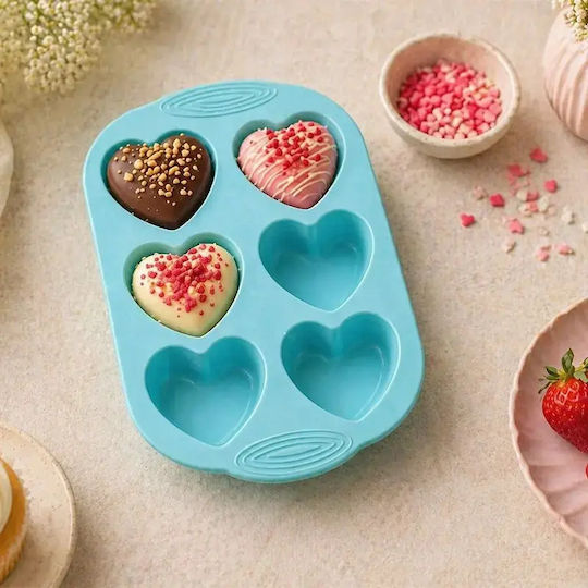 Silicone Mold 3D Hearts