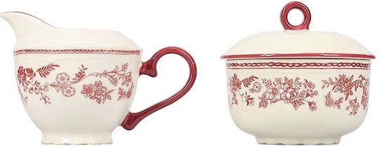 Salt & Pepper Ζαχαριέρα Σερβιρίσματος από Πορσελάνη Καφέ