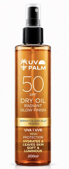 UV Palm Αντηλιακό Λάδι για το Σώμα SPF50 200ml