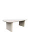 Dining Room Table with Beige Concrete Top 240x100x75cm