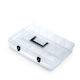 Box Tool Compartment Organiser Transparent