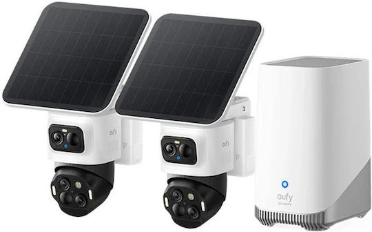Eufy Eufy Kameraüberwachungssystem mit 1 Drahtloser IP Kamera 8MP und Steuerzentrale