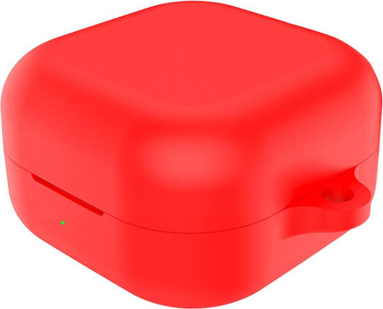 Techsuit Smooth Ultradünne Silikonhülle in Roter Farbe für Galaxy Buds4 / 4 Pro