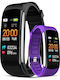 Giewont Gw200-3 Schwarzes Lila Smartwatch 2 Armbänder
