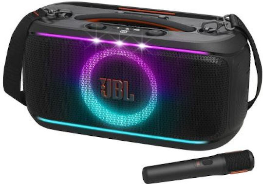 JBL Ηχείο Karaoke με Ασύρματο Μικρόφωνο Partybox ON-THE-GO 2 JBLPBOG2BLKDMG Μαύρο