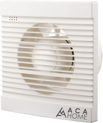 Aca Exhaust Fan White Plastic 7 Blades 12w 220-240v Without Cable 158x158x95mm-nfv4f10w