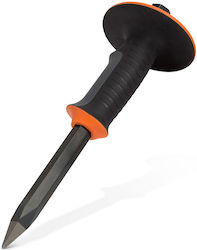 Dălți Ascuțite Zidărie 30 Cm Mâner Ergonomic Scut Protecție Oțel Aliat Dălți Ascuțite Zidărie 30 Cm Mâner Ergonomic Scut Protecție Oțel Aliat