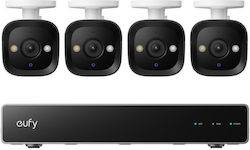 Eufy Σύστημα Παρακολούθησης 4 Καμερών IP 8MP Eufy Σύστημα Παρακολούθησης 4 Καμερών IP 8MP