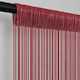 Perdea Cu Ciucuri Decor String Big Glitter 100x200cm Roșie