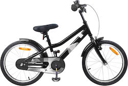 vidaXL 18" Kids' BMX Bicycle Black