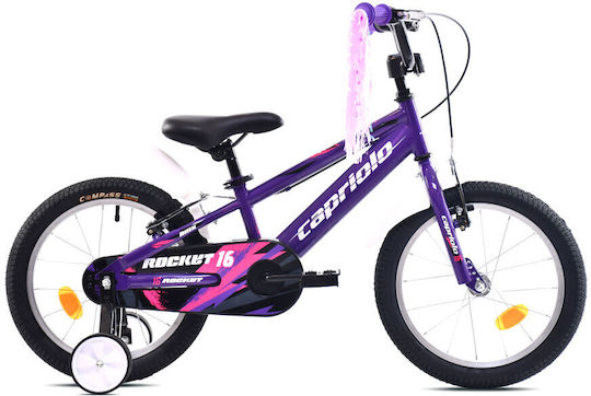 Capriolo Rocket 16" Παιδικό Mountain Bike (2026) Μωβ